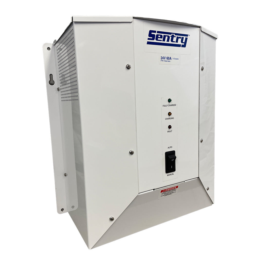 Sentry Marine Battery Charger 115230V Input 24VDC  60A  3Bank SFR24603X