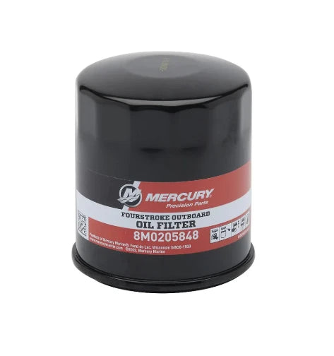 Genuine OEM Mercury / Quicksilver 4-Stroke Outboard Oil Filter (Part # 35-8M0205848)