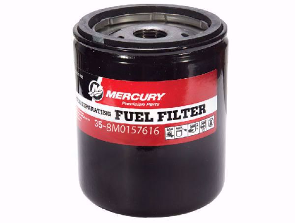 Genuine OEM Mercury / Quicksilver Water Separating Fuel Filter Element (Part # 8M0157616)